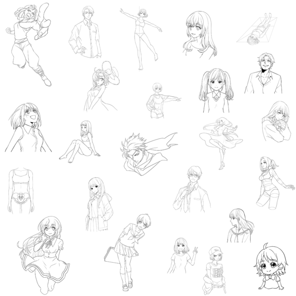 キャライラストを上手く描くためのノウハウ図鑑 Sbクリエイティブ