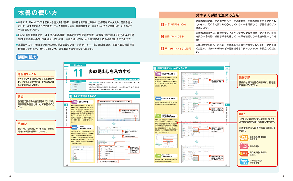 Excel 2021 やさしい教科書 ［Office 2021／Microsoft 365対応］ | SB