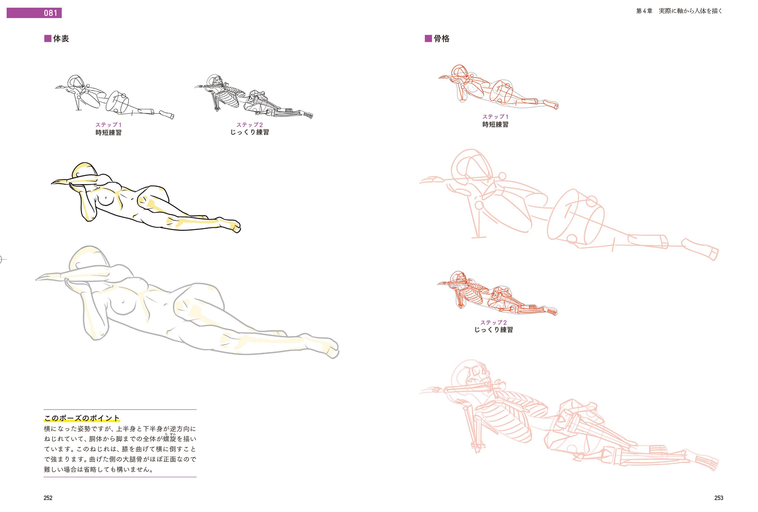 軸から人体を描く美術解剖学 | SBクリエイティブ