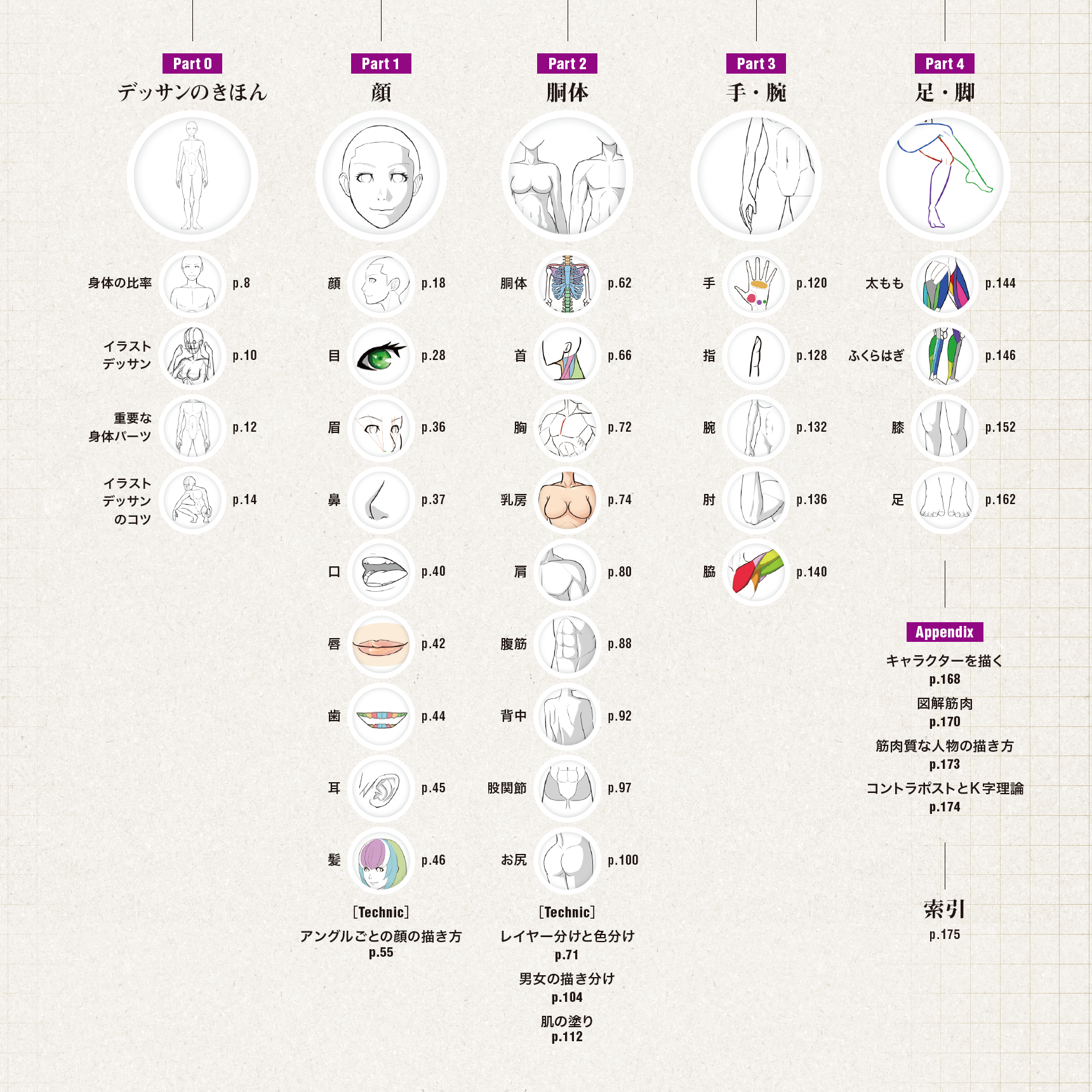 デジタルイラストの「身体」描き方事典 第2版 | SBクリエイティブ