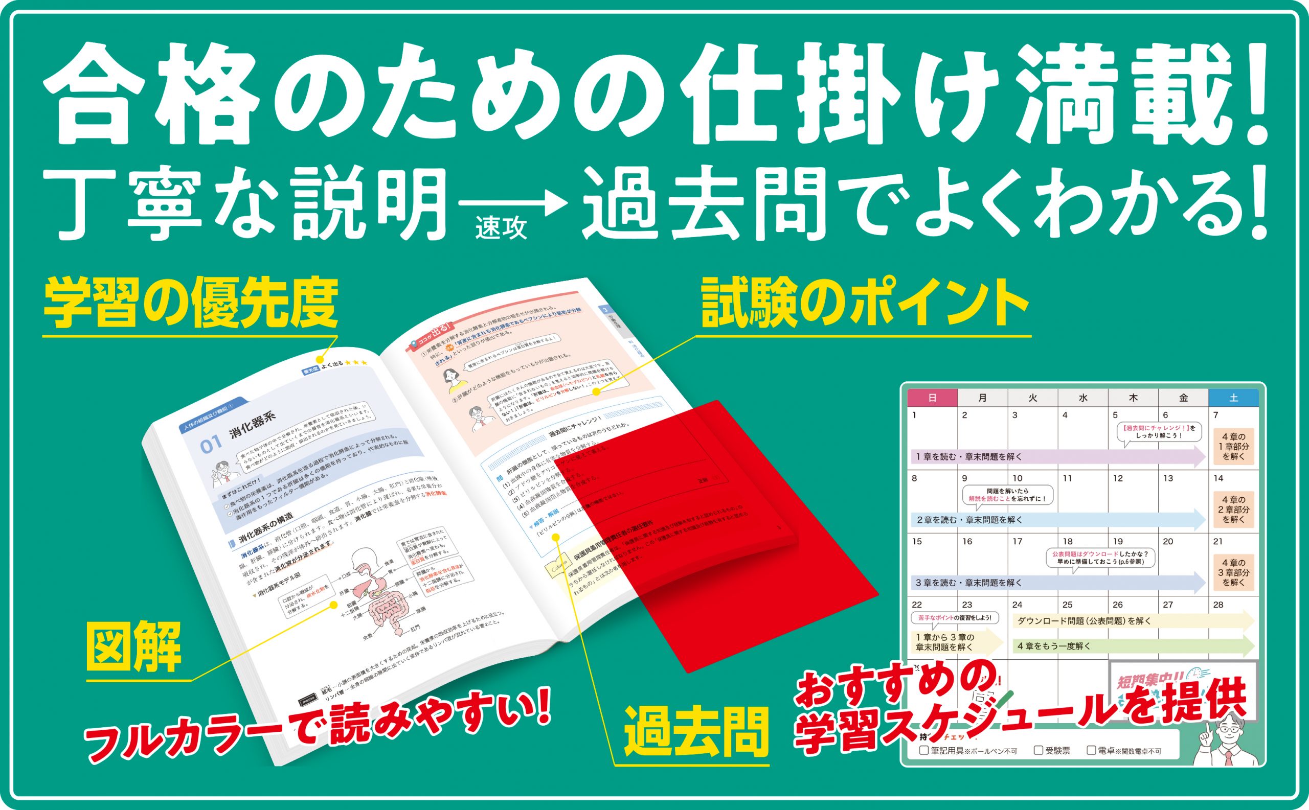 出るとこだけ！ 第2種 衛生管理者 うかるテキスト ＆ よく出る問題集 