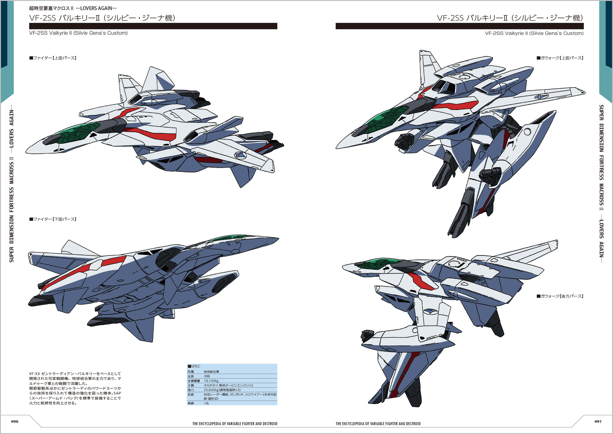 エンサイクロペディア マクロス バルキリー＆デストロイド | SB